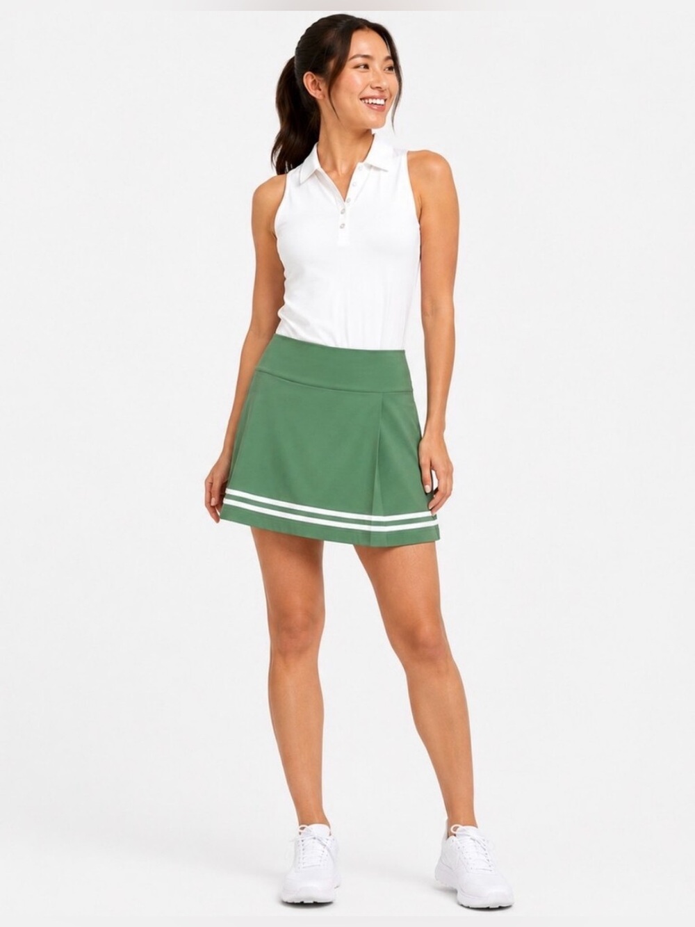 CAlia Women’s 15’ TrueLight Green Skort